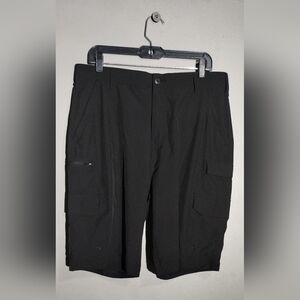 Iron Co. Black Cargo Men Shorts (34)